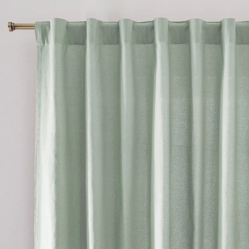 Gordijn in katoen met verdekte lussen, Scénario