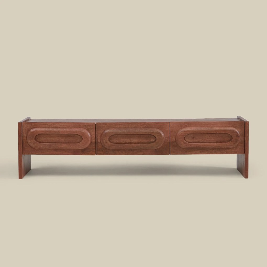 Houten Tv-meubel Vintage Design - 160x40x40cm.