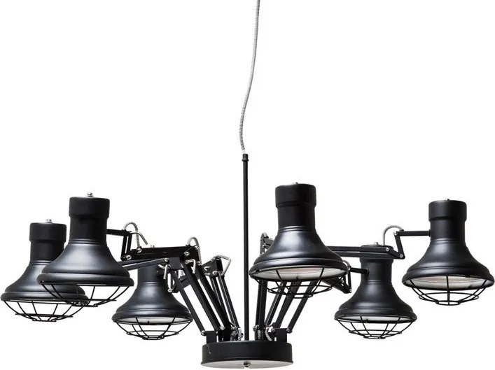 Verstelbare Hanglamp Zwart