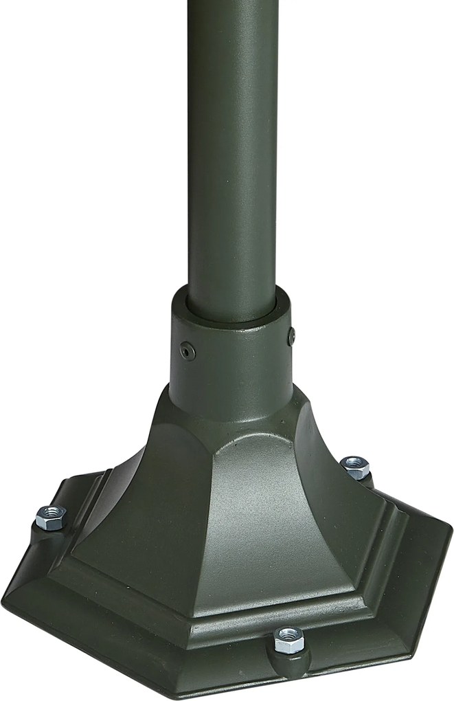 Klassieke buiten lantaarn donker groen 135cm IP44 - Berta