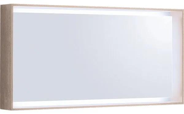 Geberit Citterio spiegel met verlichting LED lichtlijst 118.4x58.4cm beige 500570JI1