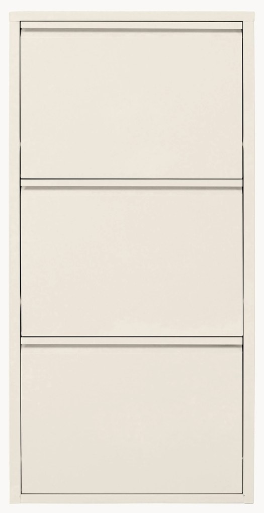 Wandschoenenkast Caruso met opklapbare vakken