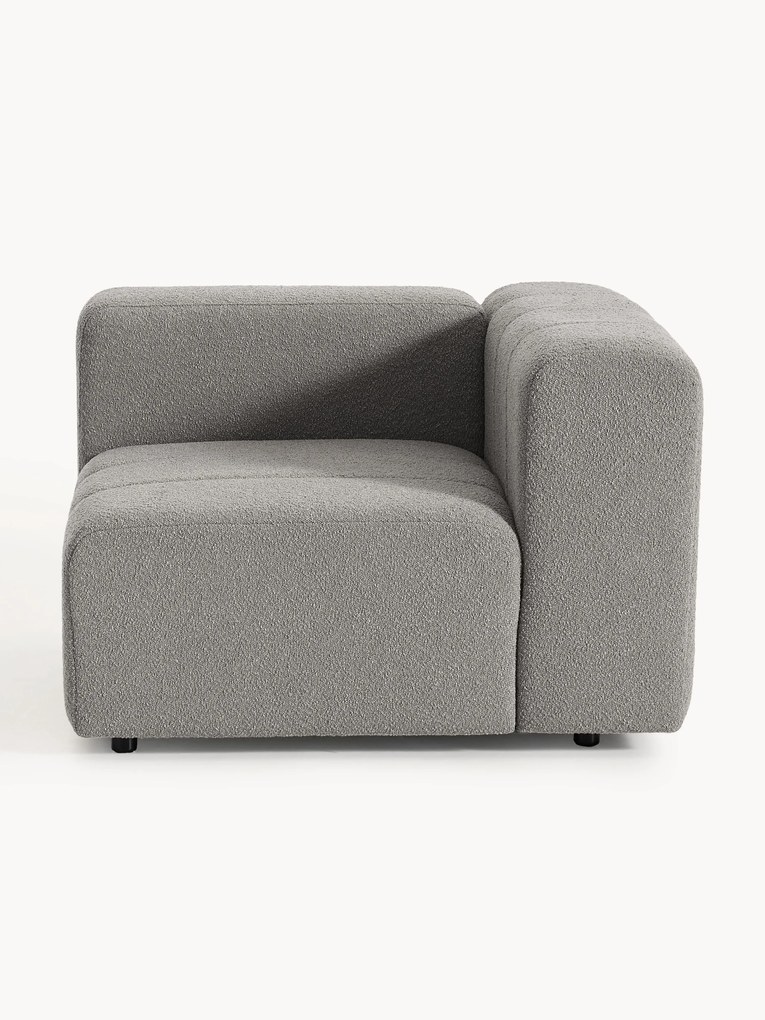 Bouclé hoekmodule Lena