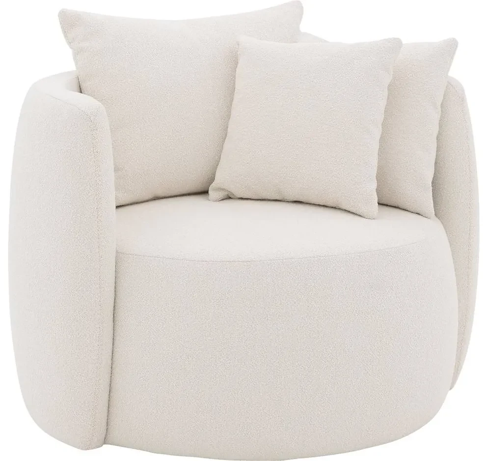Goossens Fauteuil Terra, Fauteuil met kruisnaad