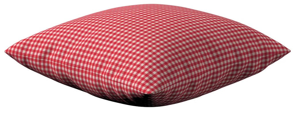 Dekoria Kussenhoes Mia, rood-ecru  60 x 60 cm