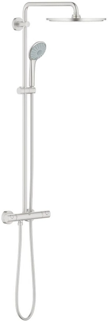 Grohe Euphoria XXL 310 regendoucheset met 4 straalsoorten en thermostaatkraan Ø31cm supersteel