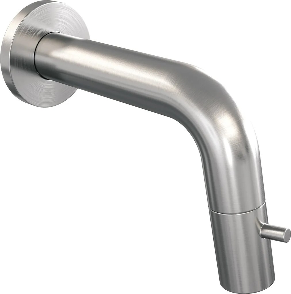 Brauer Brushed Edition inkortbare inbouw fonteinkraan RVS geborsteld PVD