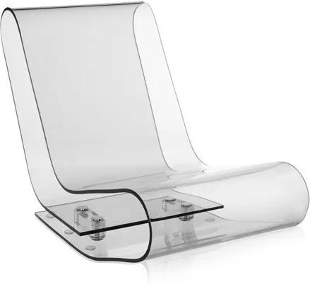 Kartell LCP fauteuil kristal