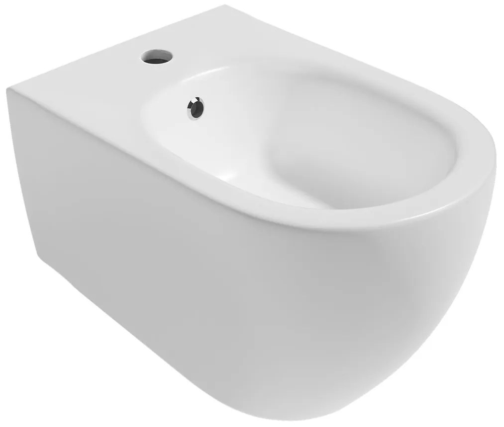 Sapho Infinity hangend bidet 36x53cm wit