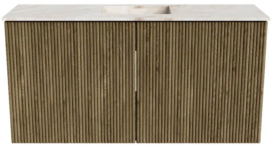 Mondiaz Joya DLux 80cm toiletmeubel dusk met wastafel faye midden 1 kraangat frappe
