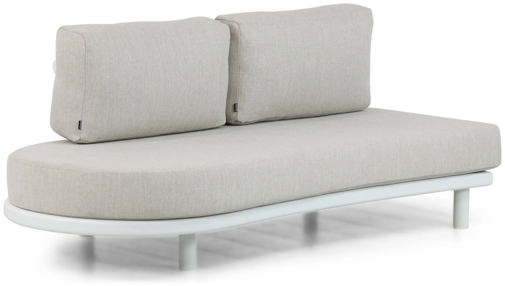Hoek loungeset 5 personen Aluminium Wit  Lifestyle Garden Furniture Harmonic