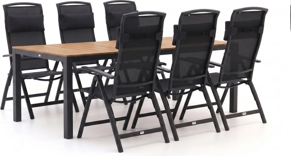 Diningset Forza  | 6 personen | Tuinset polywood | 7-delig | Kees Smit Tuinmeubelen