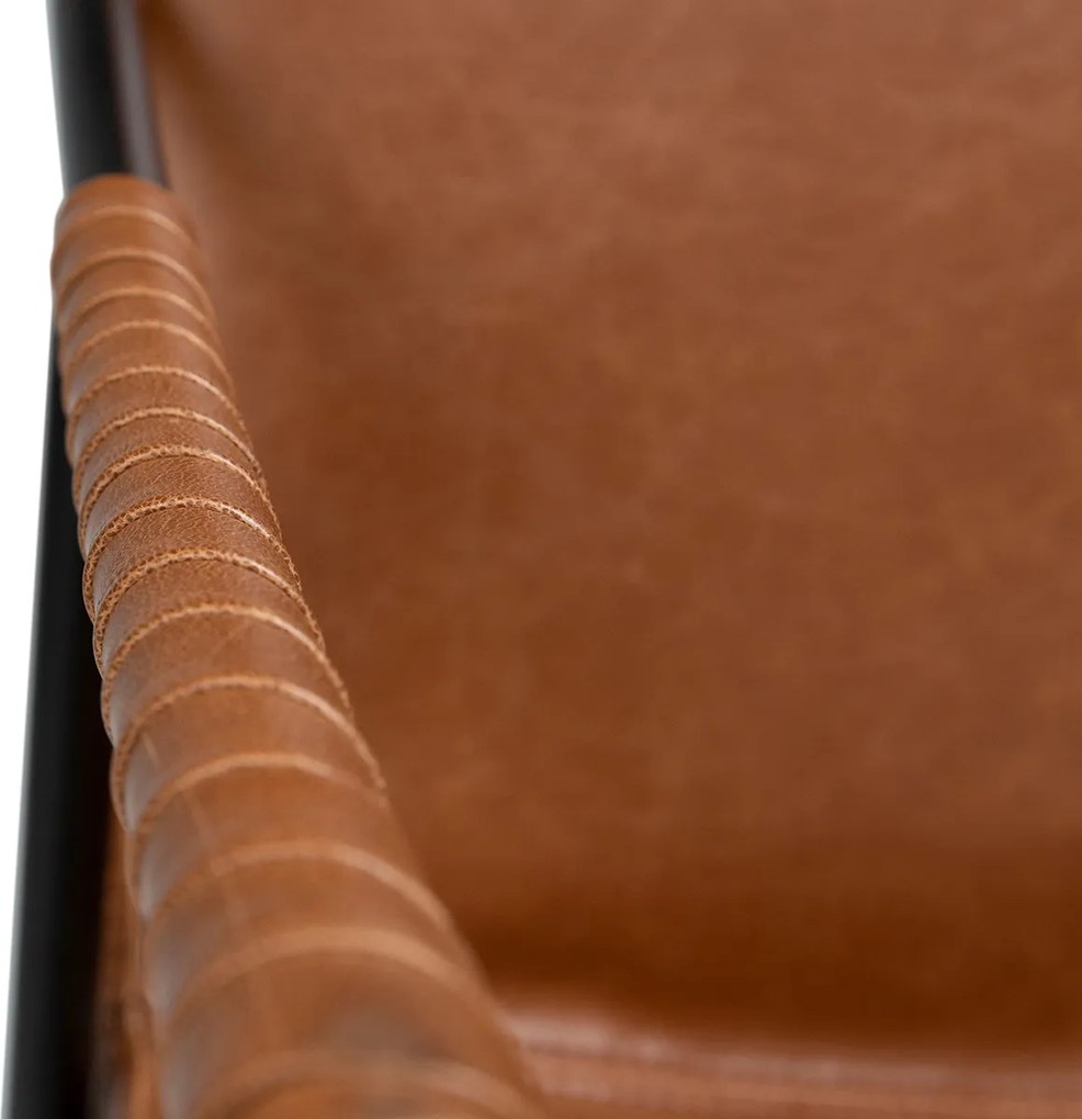 Dan-Form Boto Design Eetkamerstoel Bruin Kunstleer