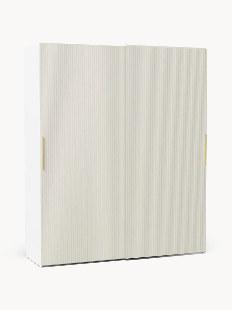 Modulaire schuifdeurkast Simone, 200 cm breed, in verschillende formaten