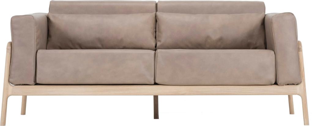 Gazzda Fawn sofa 2-zits Dakar Leather Stone