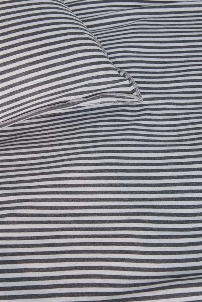 vtwonen Comfy Stripe Dekbedovertrek Grey – Bij Swiss Sense