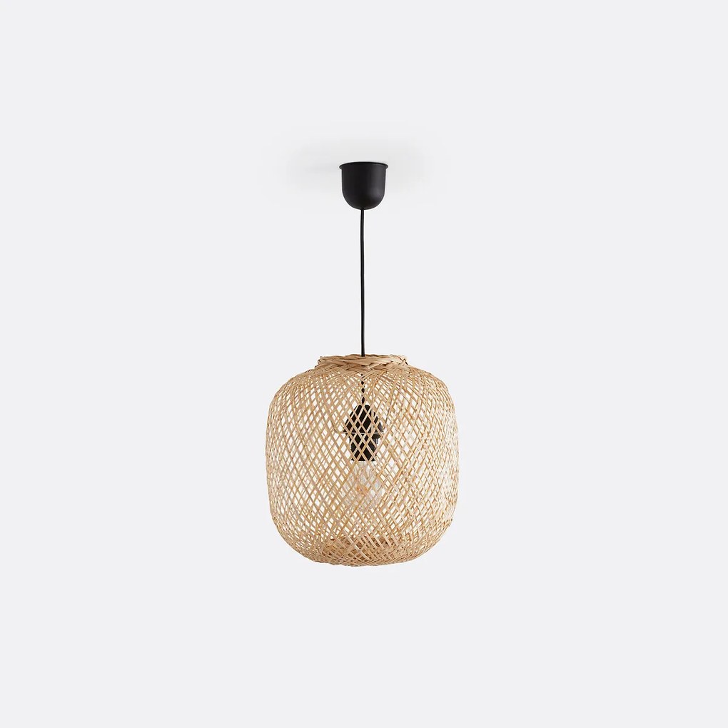 Hanglamp in bamboe Ø33 cm, Ezia