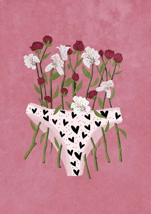 Ilustratie Blooming slip, Raissa Oltmanns