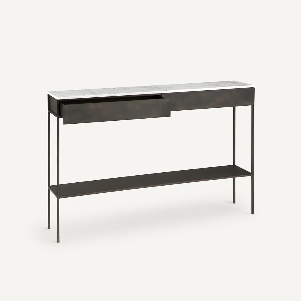 Wandtafel wit marmer, Fébée