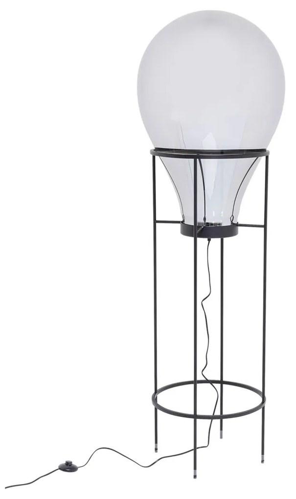 Kare Design Pear Black Peervorm Design Vloerlamp 158 Cm