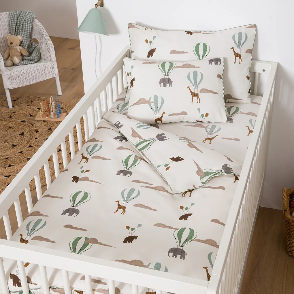 Babyhoeslaken 20% gerecycled katoen, Aubin