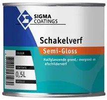 Sigma Schakelverf Semi-Gloss - Mengkleur - 500 ml