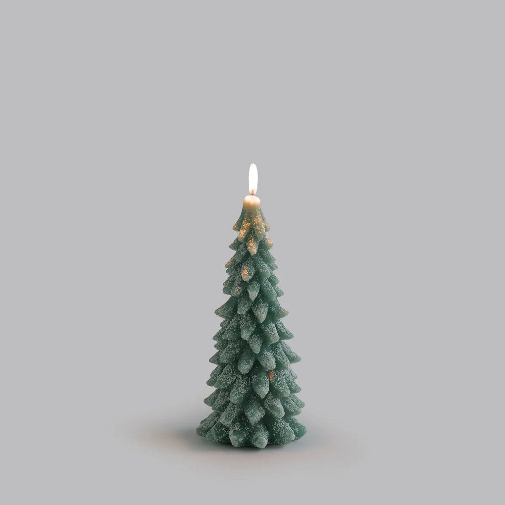 Waskaars, vorm dennenboom, H20 cm, Caspar