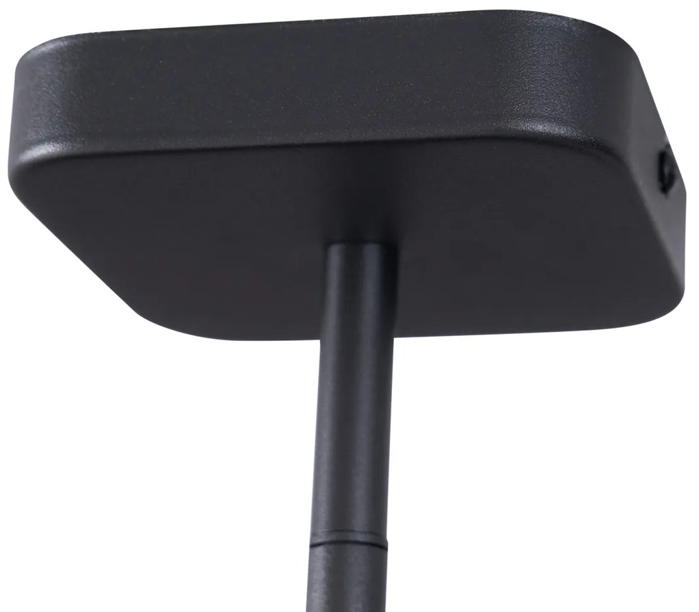 Moderne plafondSpot / Opbouwspot / Plafondspot zwart rond GU10 35mm draai- en kantelbaar - Kate Modern GU10 vierkant Binnenverlichting Lamp