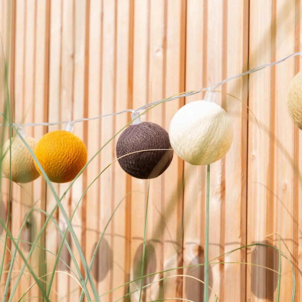 Cotton Ball Lights Outdoor lichtslinger - Starter Kit - Sol