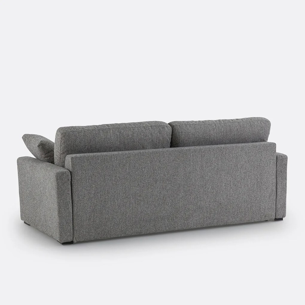 Slaapbank van gemêleerde structuurstof, Comfort Bultex®, Timor