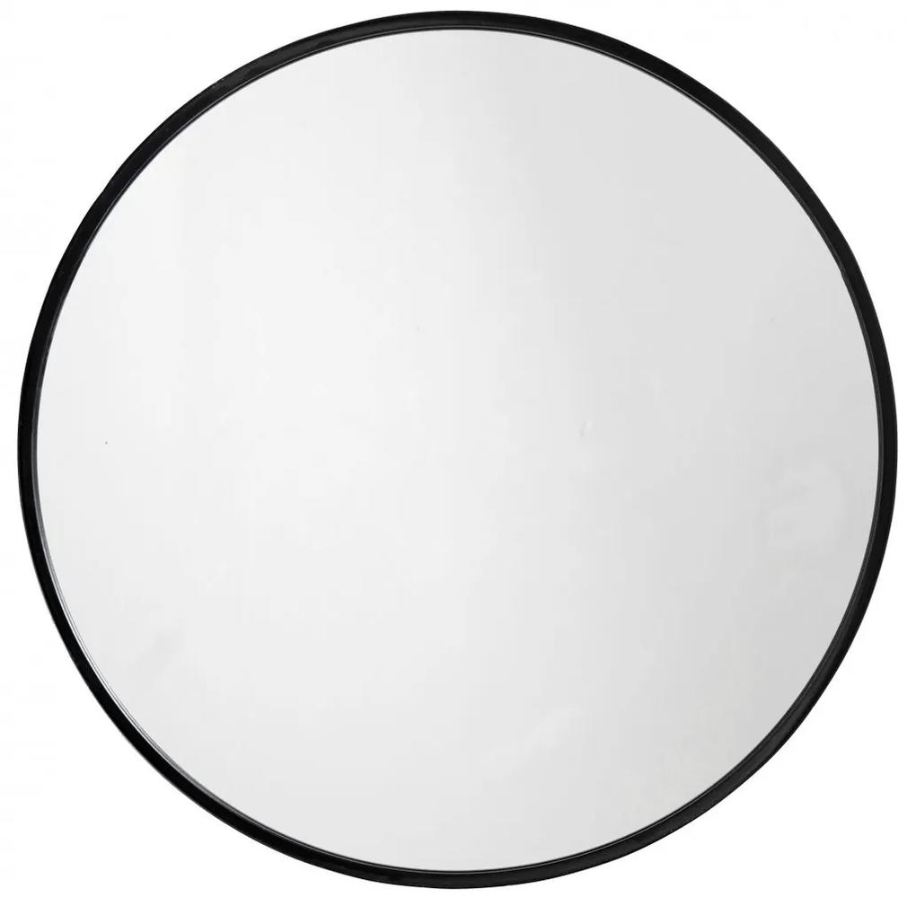 Nordal Denmark zwarte ronde spiegel 80cm
