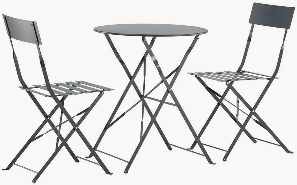 Tuinset Marseille, inklapbaar, 3-delig