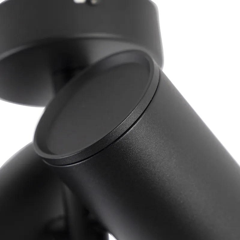 Design spot zwart 2-lichts - Scopio Honey