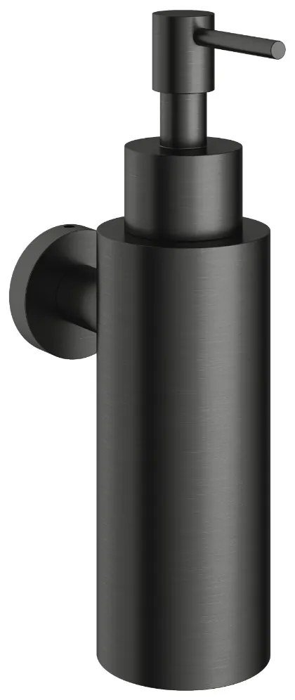 Hotbath &More zeepdispenser geborsteld zwart PVD