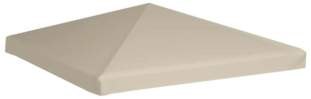 vidaXL Prieeldak 310 g/m² 3x3 m beige