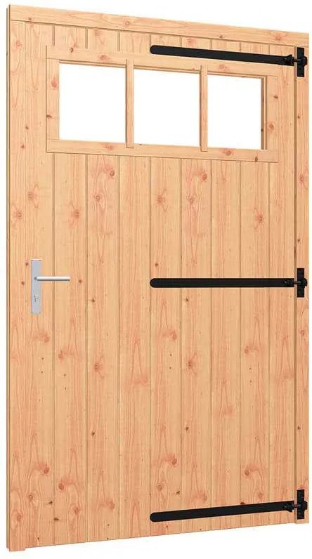 Enkele deur met kozijn - rechtsdraaiend - 1200 x 2100 mm