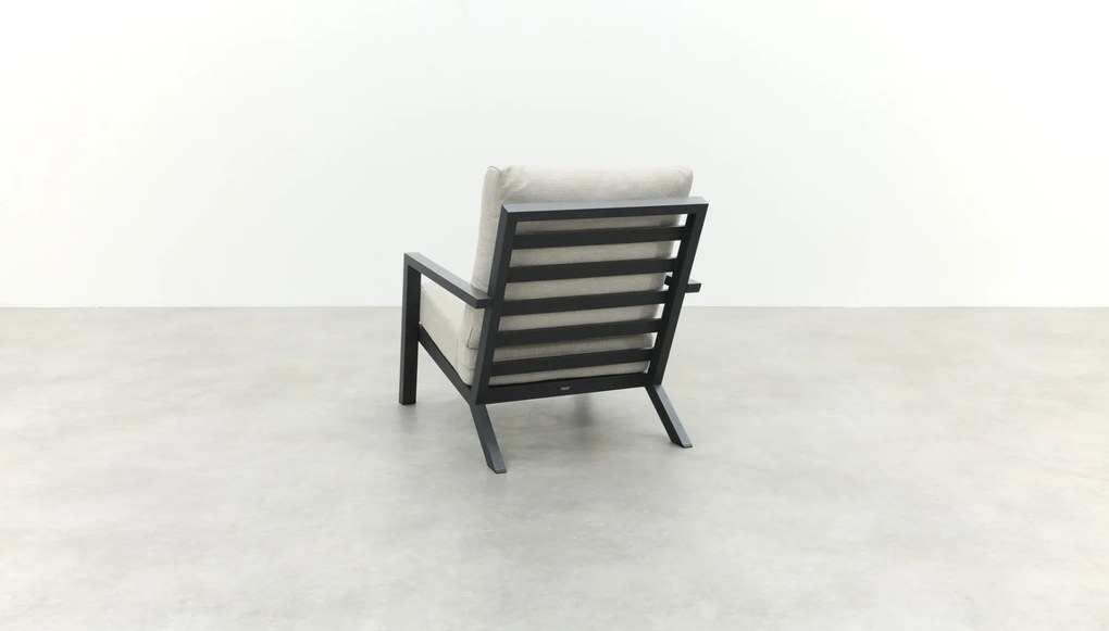 Boston/Atlanta stoel - 2-zitsbank loungeset - 4-delig