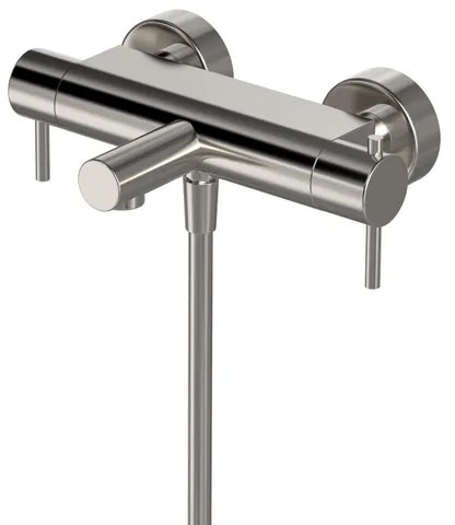Hotbath Buddy Badmengkraan - thermostatisch - met uitloop - geborsteld nikkel B022GN