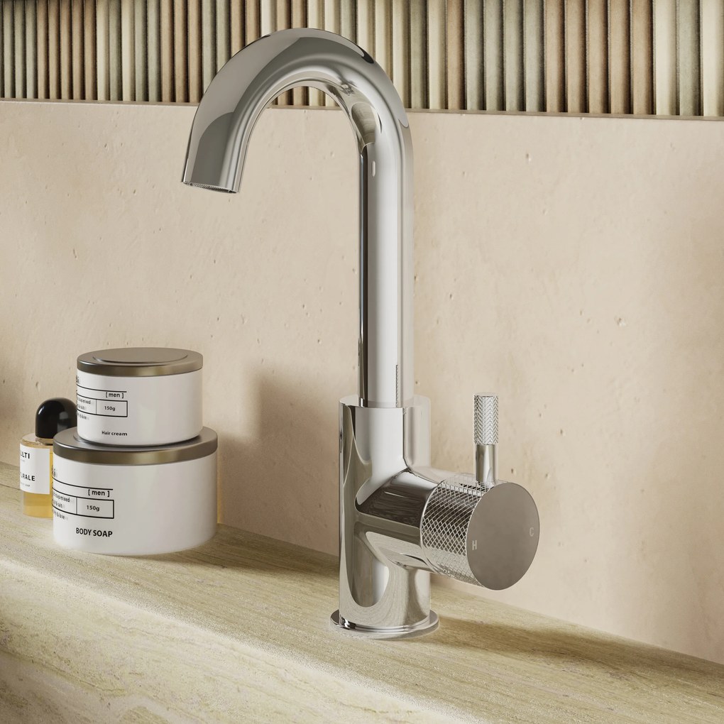 Saniclear Talpa Curved hendel voor Matrix wastafelkraan (SK11753)