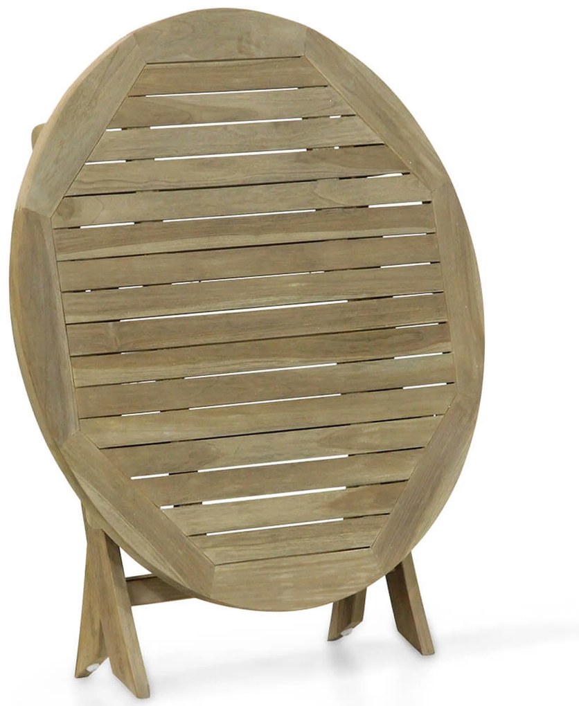 Garden Collections Derby Inklapbare Tafel Teak Old Teak Greywash