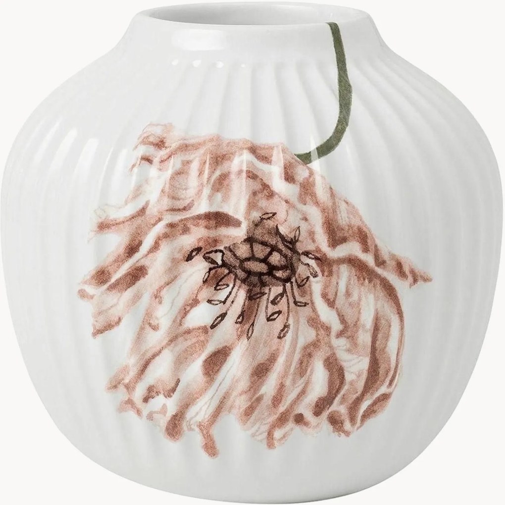 Handgemaakte vaas Hammershøi Poppy, H 13 cm