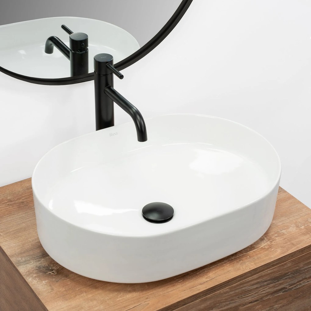 Opzetwastafel Rea Nadia 50