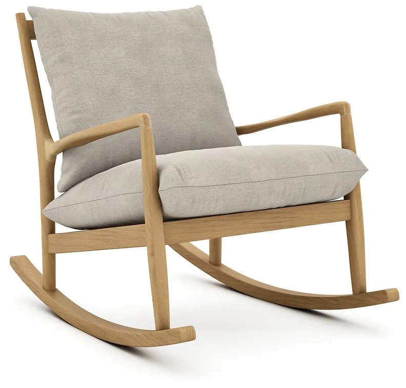 Rocking-chair 100% linnen, Dilma