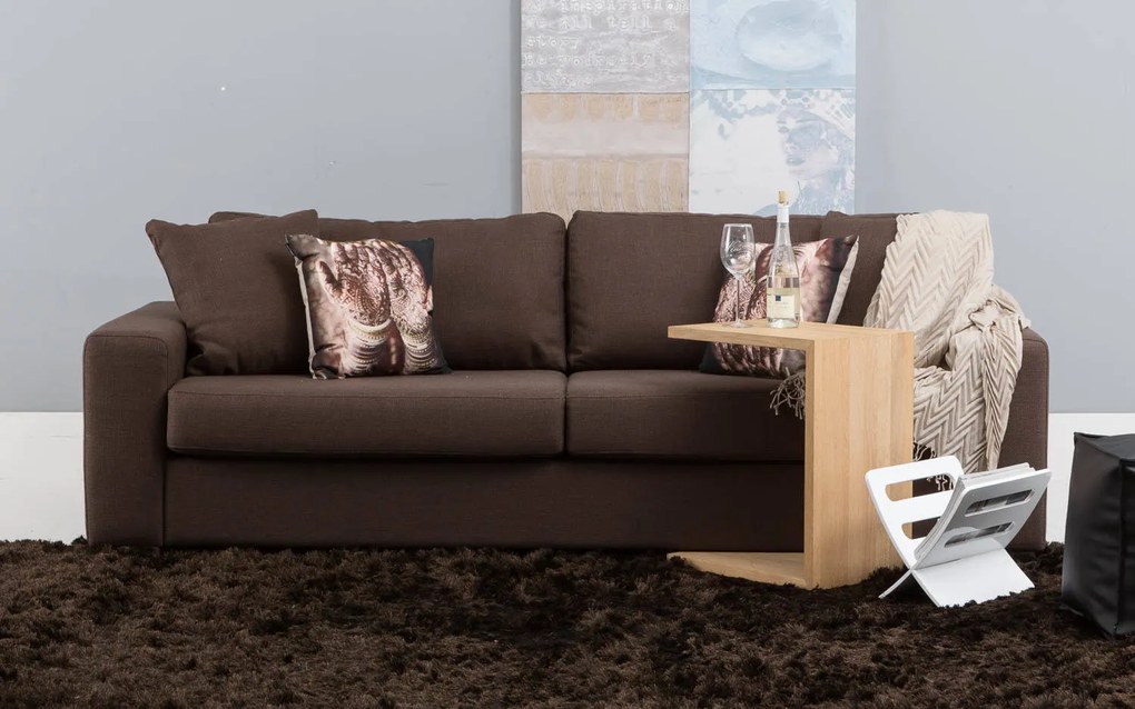 Goossens Bijzettafel Quinze, 50 x 60 x 35cm