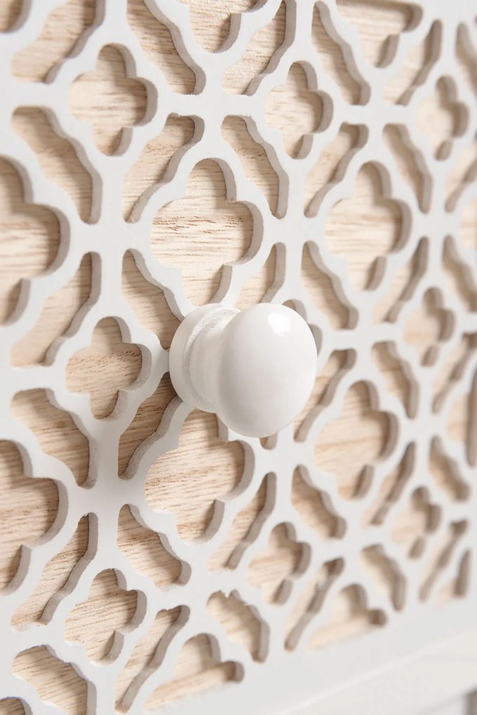 Hulpmeubilair Egle Wit, breed, 4 laden