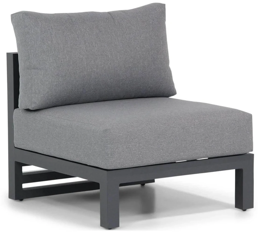 Chaise Loungeset 3 personen Aluminium Grijs Santika Furniture Santika Jaya