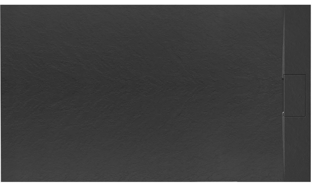 Douchebak Rea Bazalt Black 80x120
