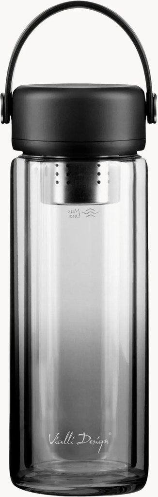 Dubbelwandige geïsoleerde fles Fuori met infuser