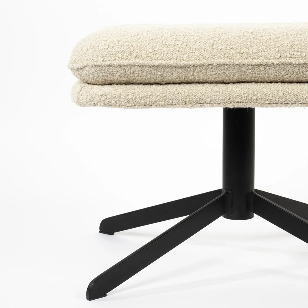 Zuiver Tyler Moderne Boucle Hocker