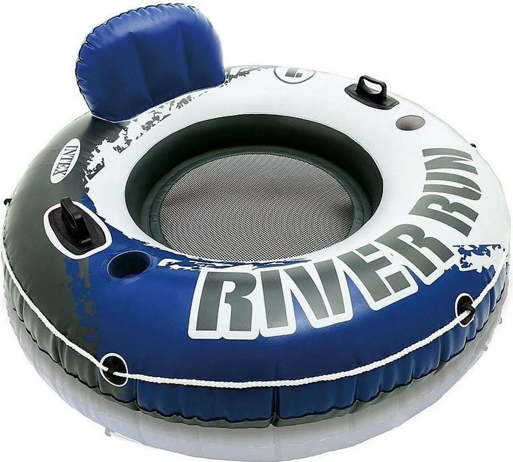 Intex opblaasbare zwemband/loungestoel'River Run'- Diameter 135cm